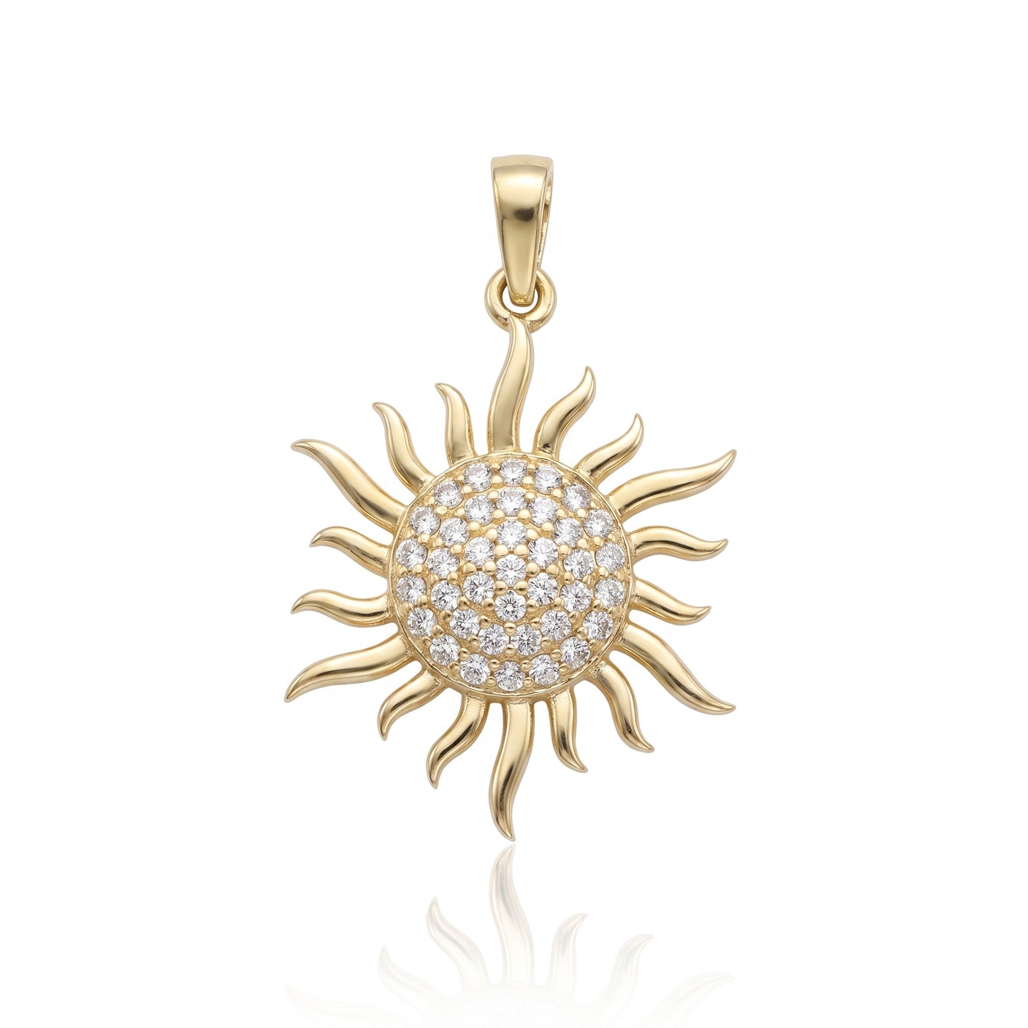 14K Altın Tasarım Kolye Ucu | 1,49 Gr
