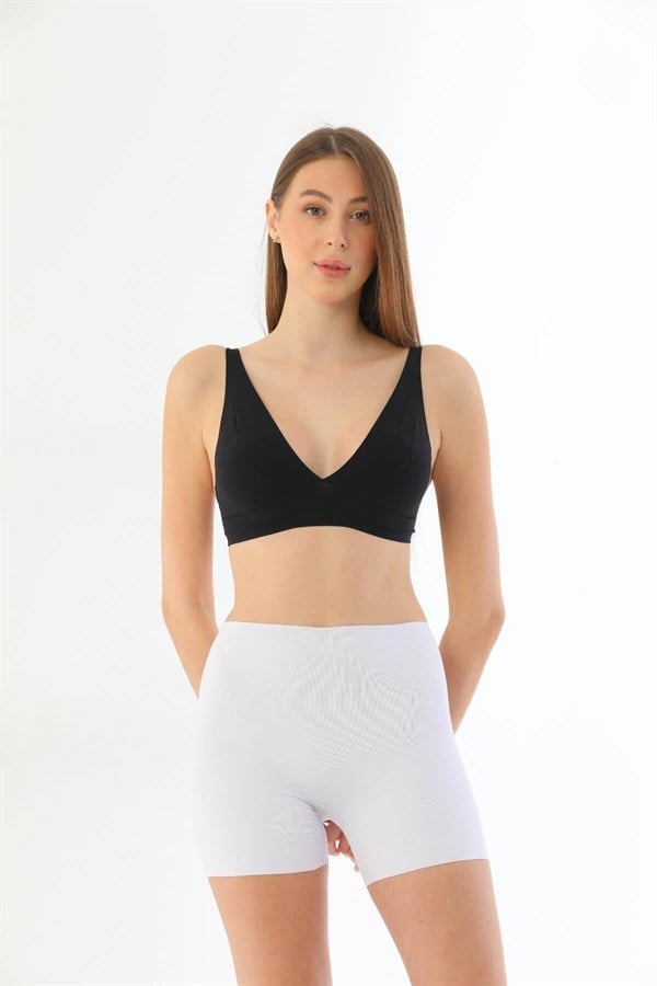 Arias Closet Beyaz MI 2703 Lazer Kesim İz Yapmaz Hayalet Boxer