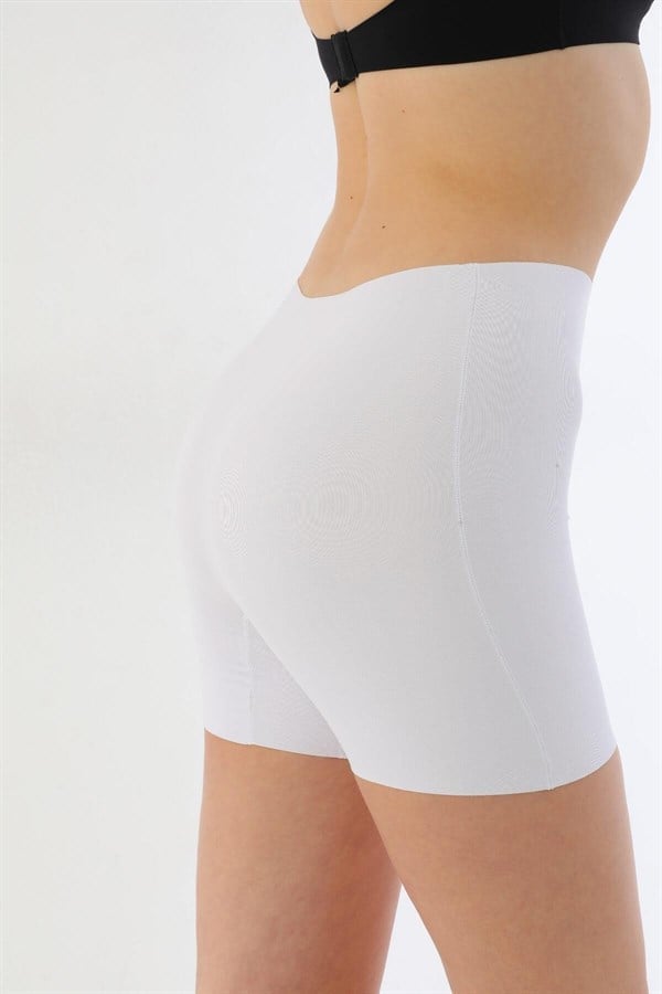 Arias Closet Beyaz MI 2703 Lazer Kesim İz Yapmaz Hayalet Boxer