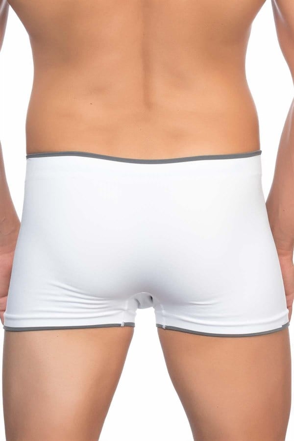 Arias Closet Beyaz MI Emay 2103 Soft Erkek Boxer