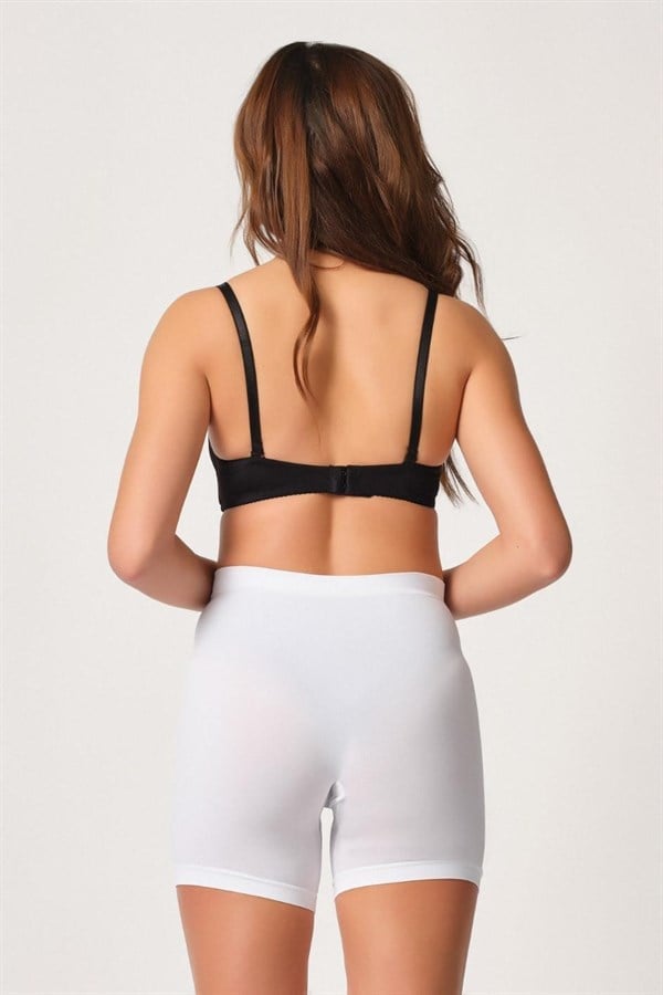 Arias Closet Beyaz MI Emay 3003 Soft Paçalı Boxer
