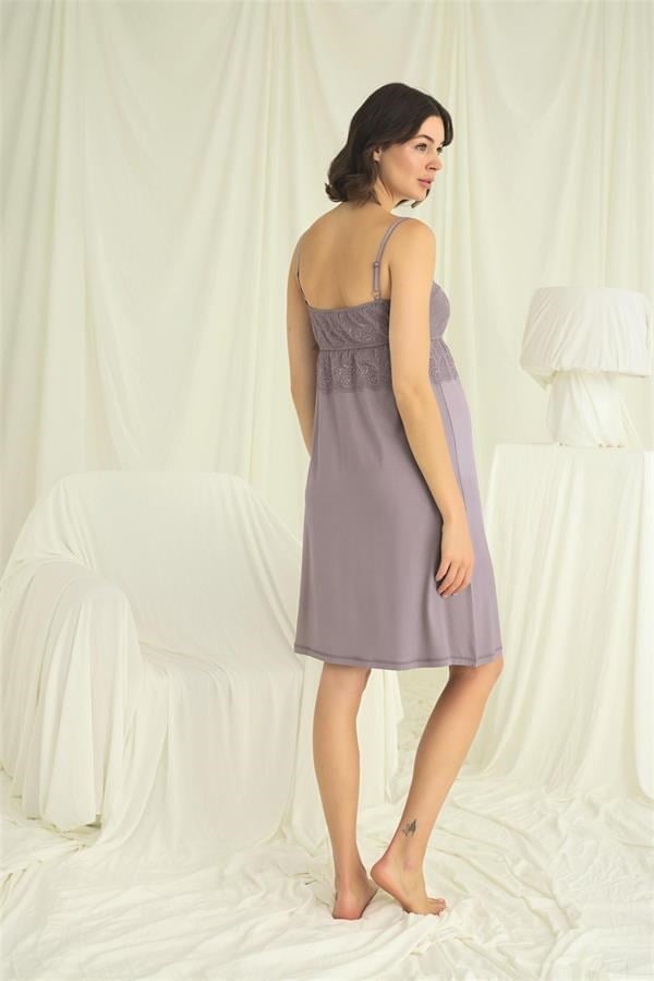 Arias Closet Dantelli Hamile Lohusa Sabahlık Takımı