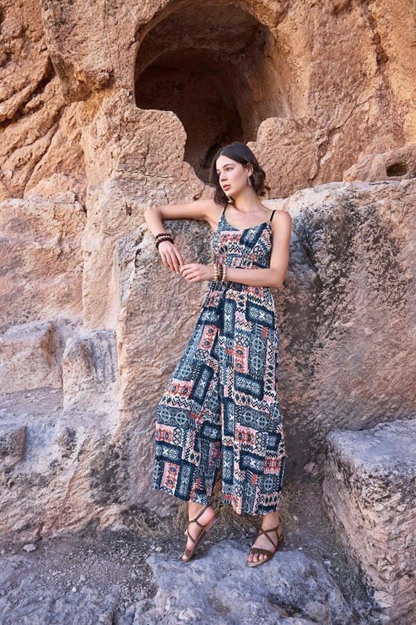 Arias Closet Etnik Desenli Tulum