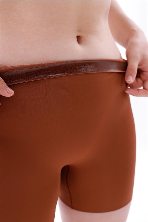 Arias Closet Kahverengi MI 2703 Lazer Kesim İz Yapmaz Hayalet Boxer