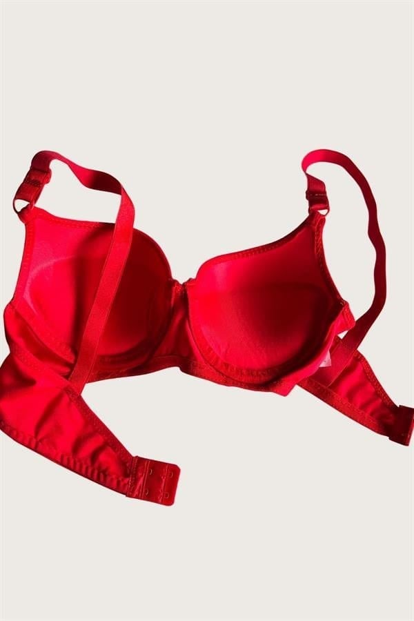 Arias Closet Mikro Kumaş Push Up Dolgulu Balenli Günlük Tek Destekli Sütyen