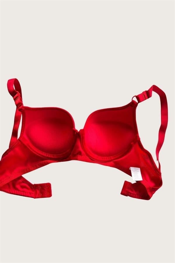 Arias Closet Mikro Kumaş Push Up Dolgulu Balenli Günlük Tek Destekli Sütyen