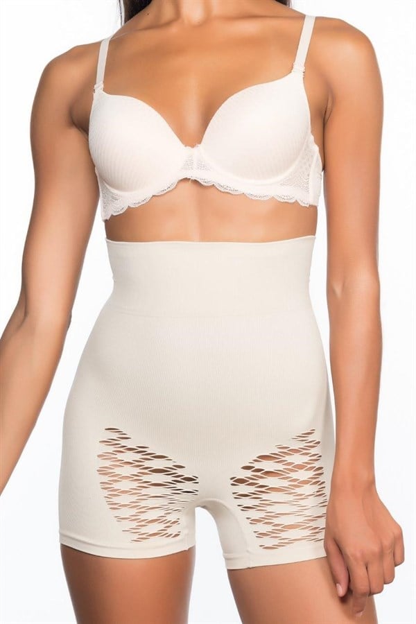 Arias Closet Ten MI Emay 2064 Popo Açık Fantezi Boxer Korse