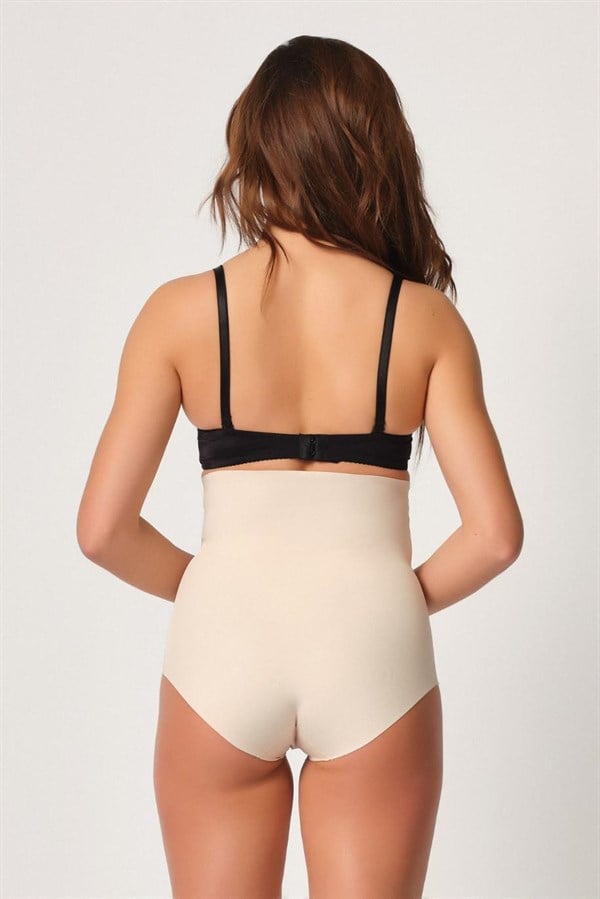 Arias Closet Ten MI Emay 2708 Lazer Yüksek Bel Kesim Slip Hayalet Korse