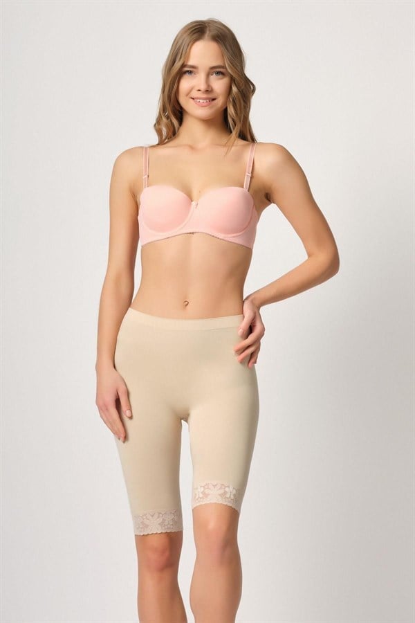 Arias Closet Ten MI Emay 3004 Soft Uzun Paça Dantel Boxer