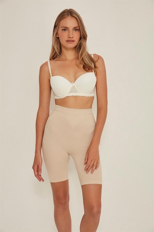Arias Closet Ten MI Emay 3005 Soft Uzun Paçalı Boxer Korse