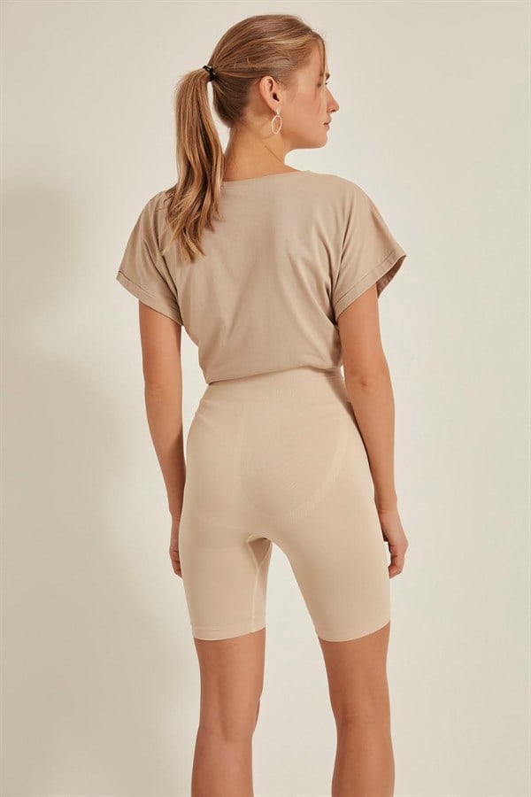 Arias Closet Ten MI Emay 3005 Soft Uzun Paçalı Boxer Korse