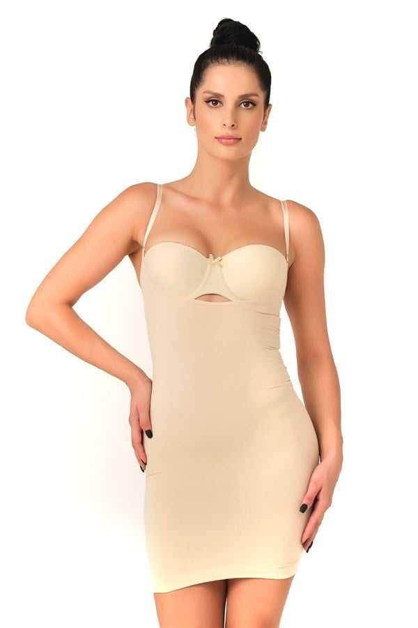 Arias Closet Ten MI Emay 5060 Göğsü Açık Elbise Korse