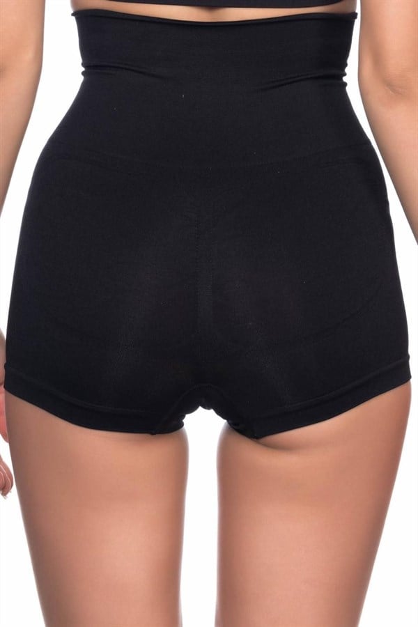 Siyah Pantolon Double Korse