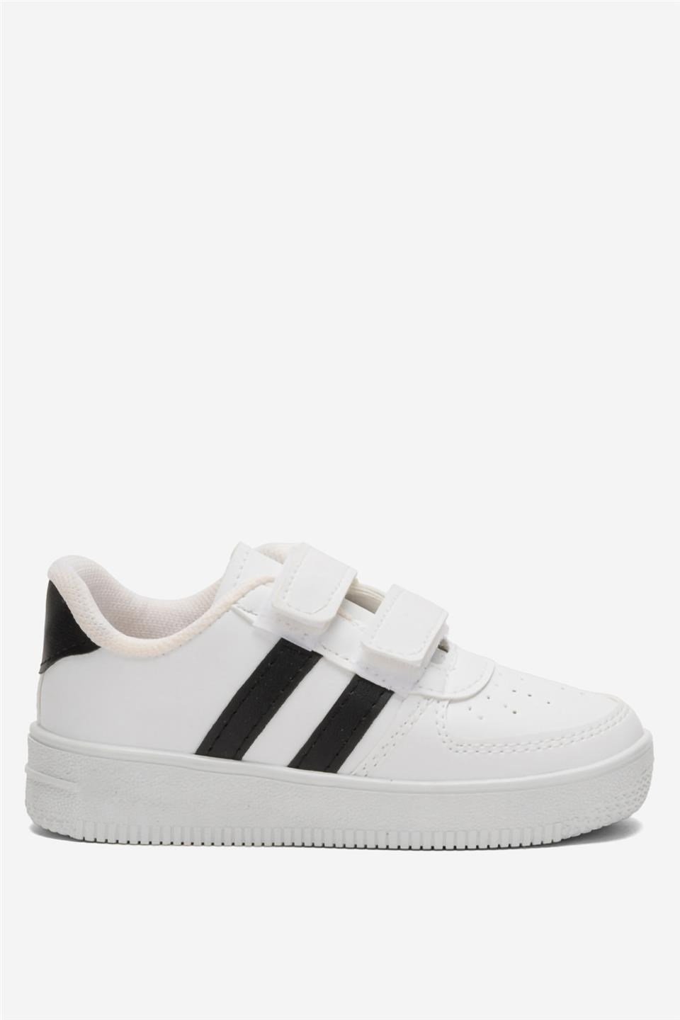 Çocuk Sneaker Spor Ayakkabı BEYAZ - SİYAH