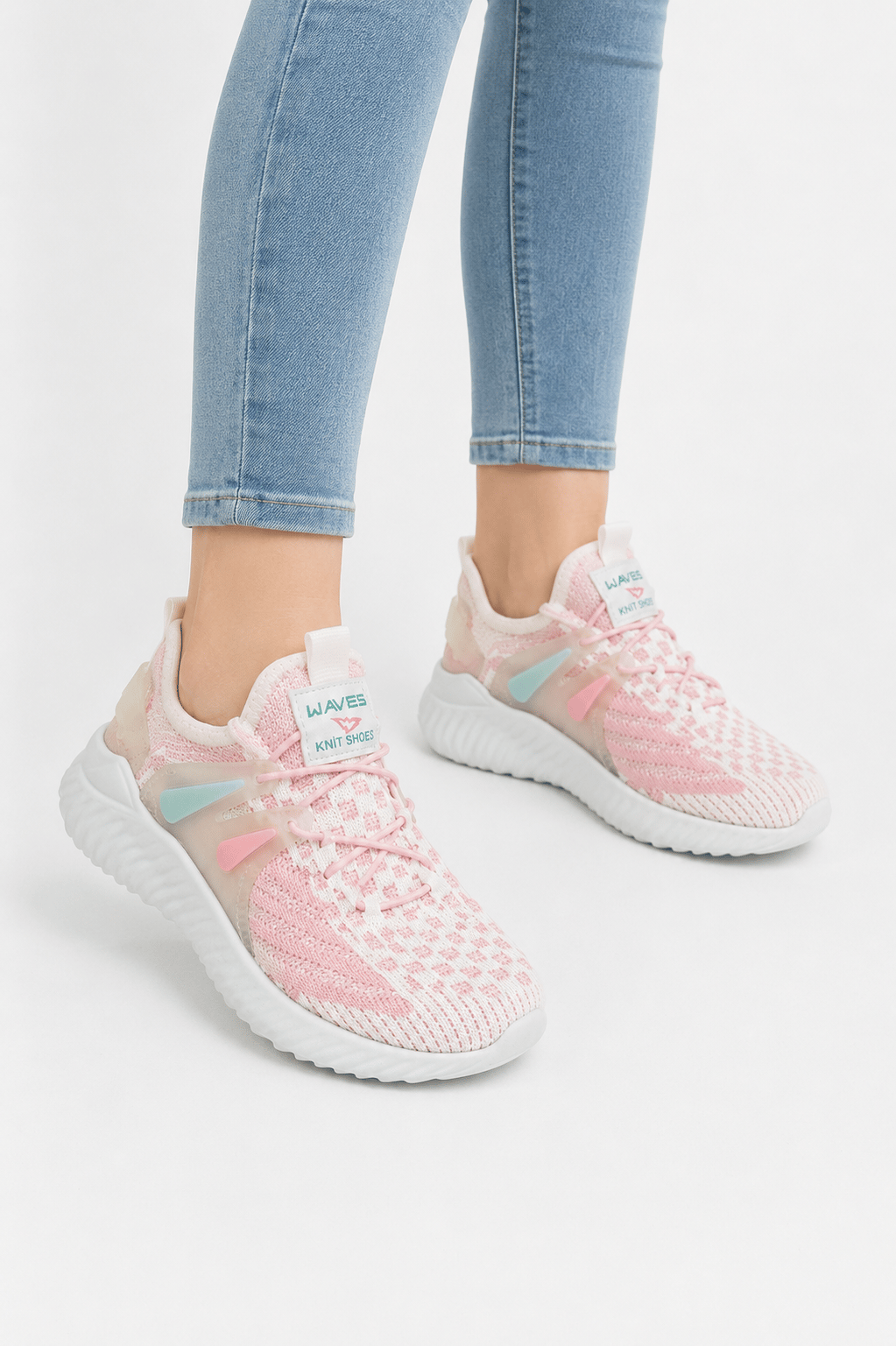 Çocuk Triko Comfort Spor Ayakkabı PUDRA