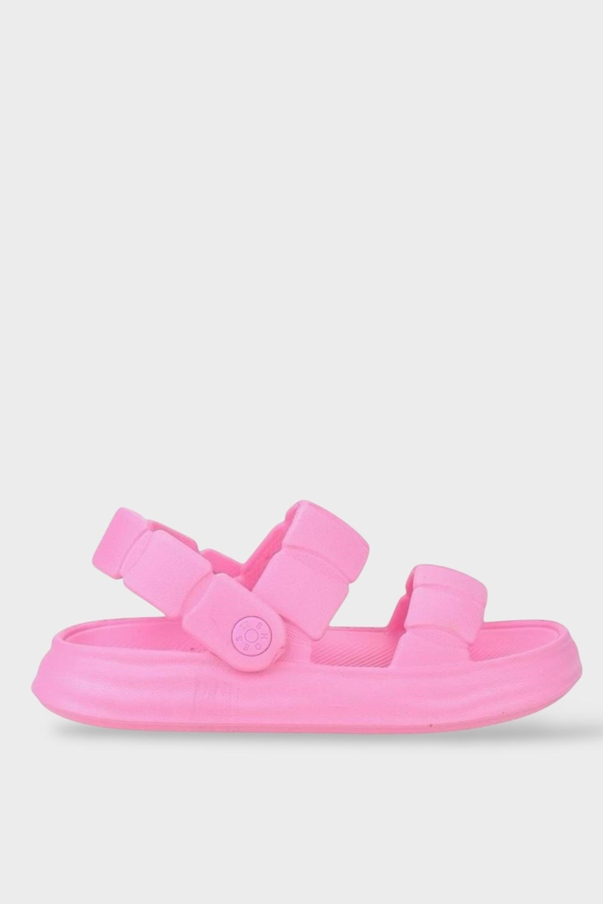 Plaj Havuz Hafif Rahat Kadın Terlik PEMBE