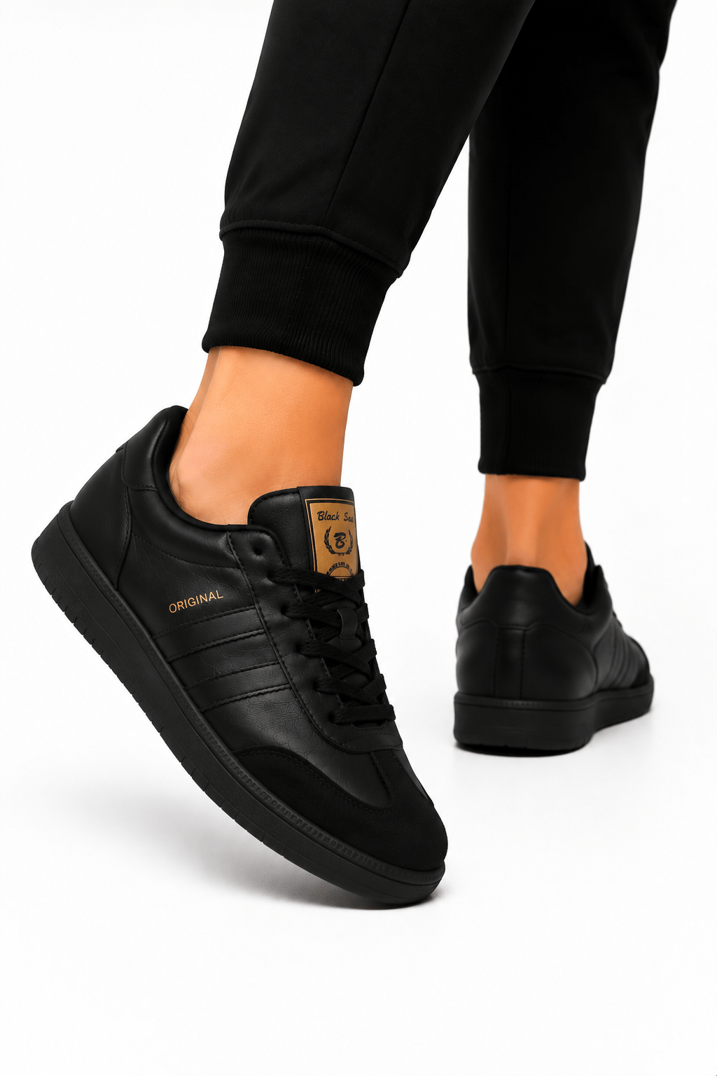 Rahat Unisex Spor Ayakkabı SİYAH