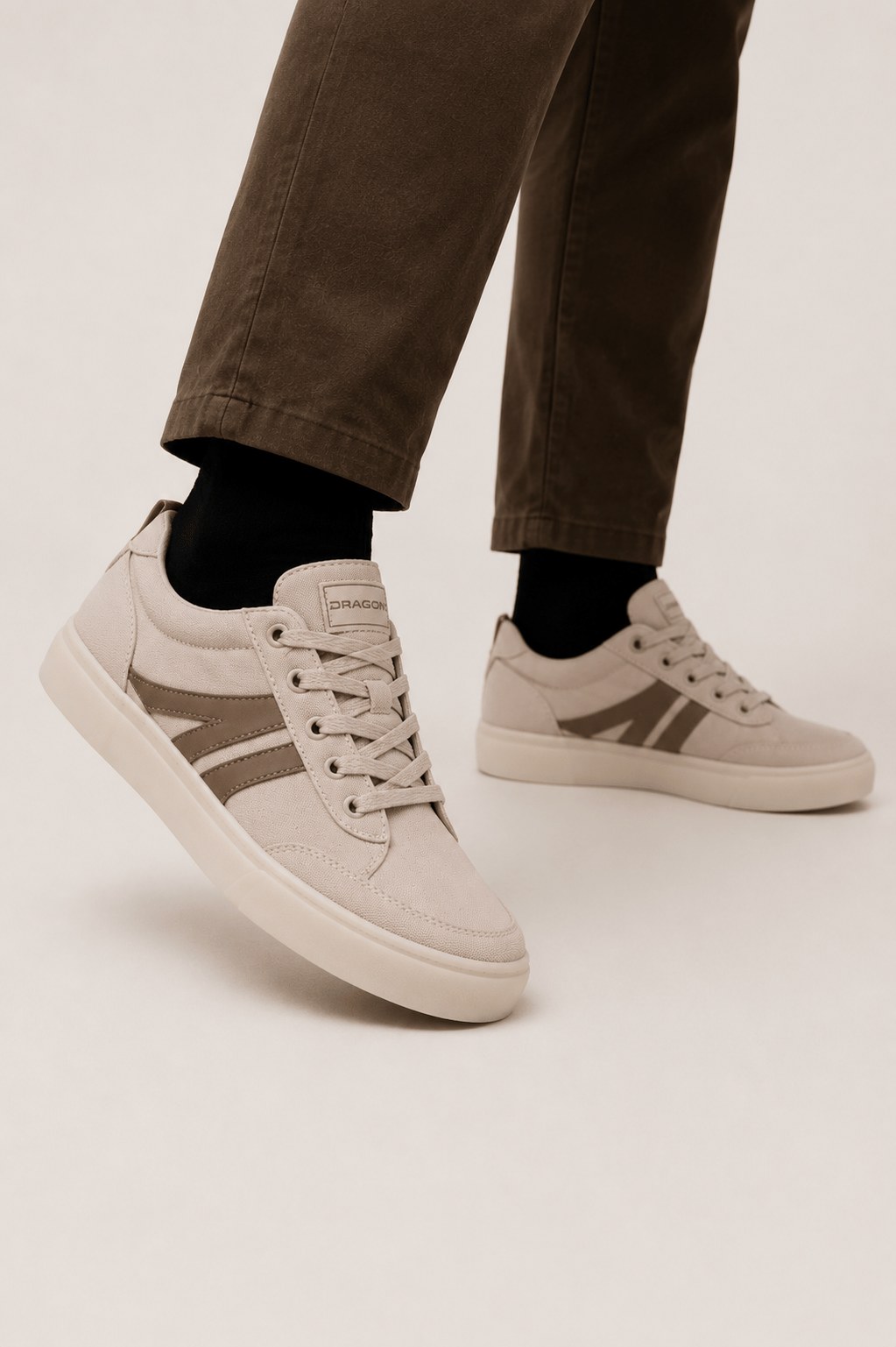 Unisex Keten Sneaker Ayakkabı BEJ