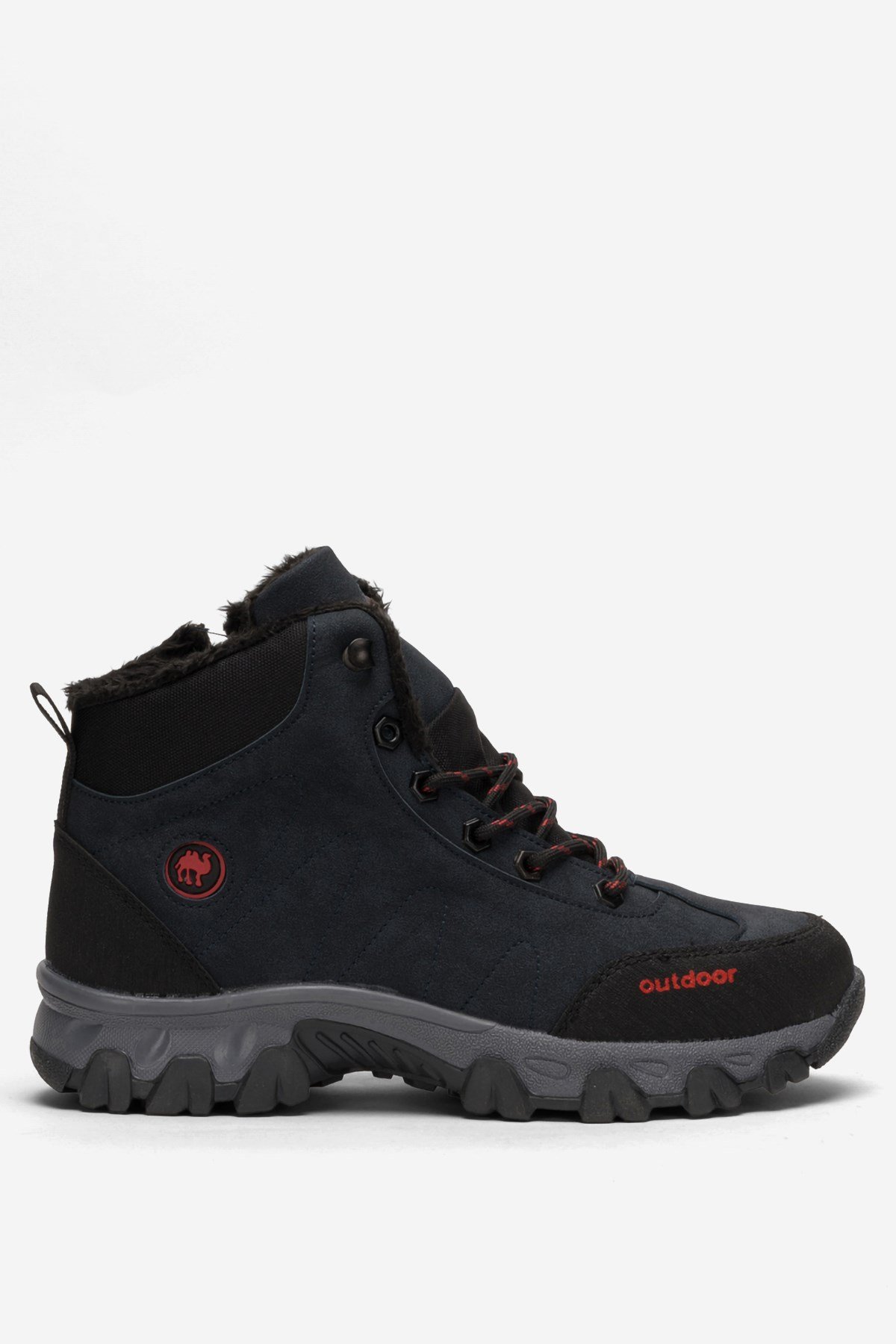 Unisex Soğuk Geçirmez Uzun Outdoor Trekking Bot LACİVERT