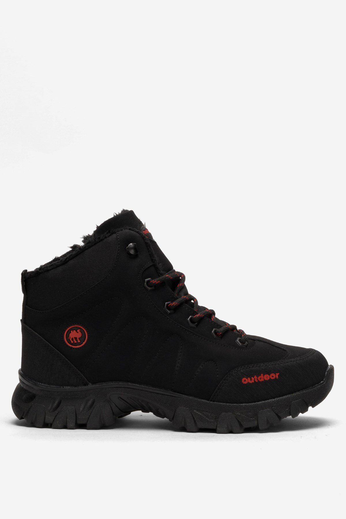 Unisex Soğuk Geçirmez Uzun Outdoor Trekking Bot SİYAH