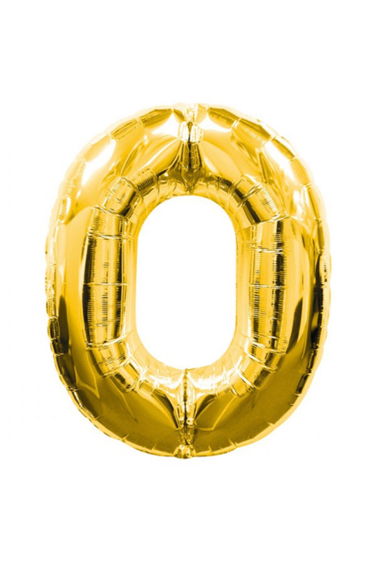 0 Rakamlı Folyo Balon Gold Renk 40 inç