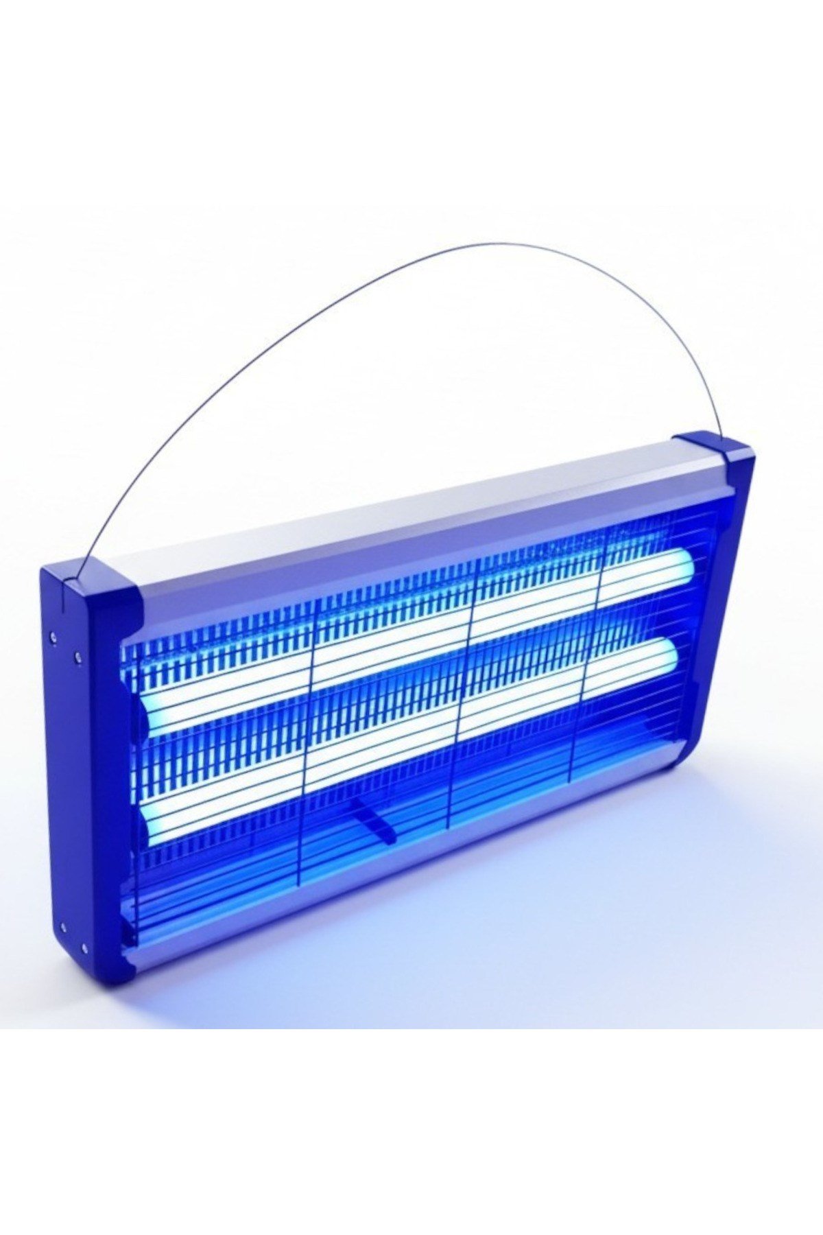 45 cm Büyük Boy Elektrikli Sinek Öldürücü 10W UV Işıklı Çift Tüplü Askılı Sivrisinek Karasinek Lamba