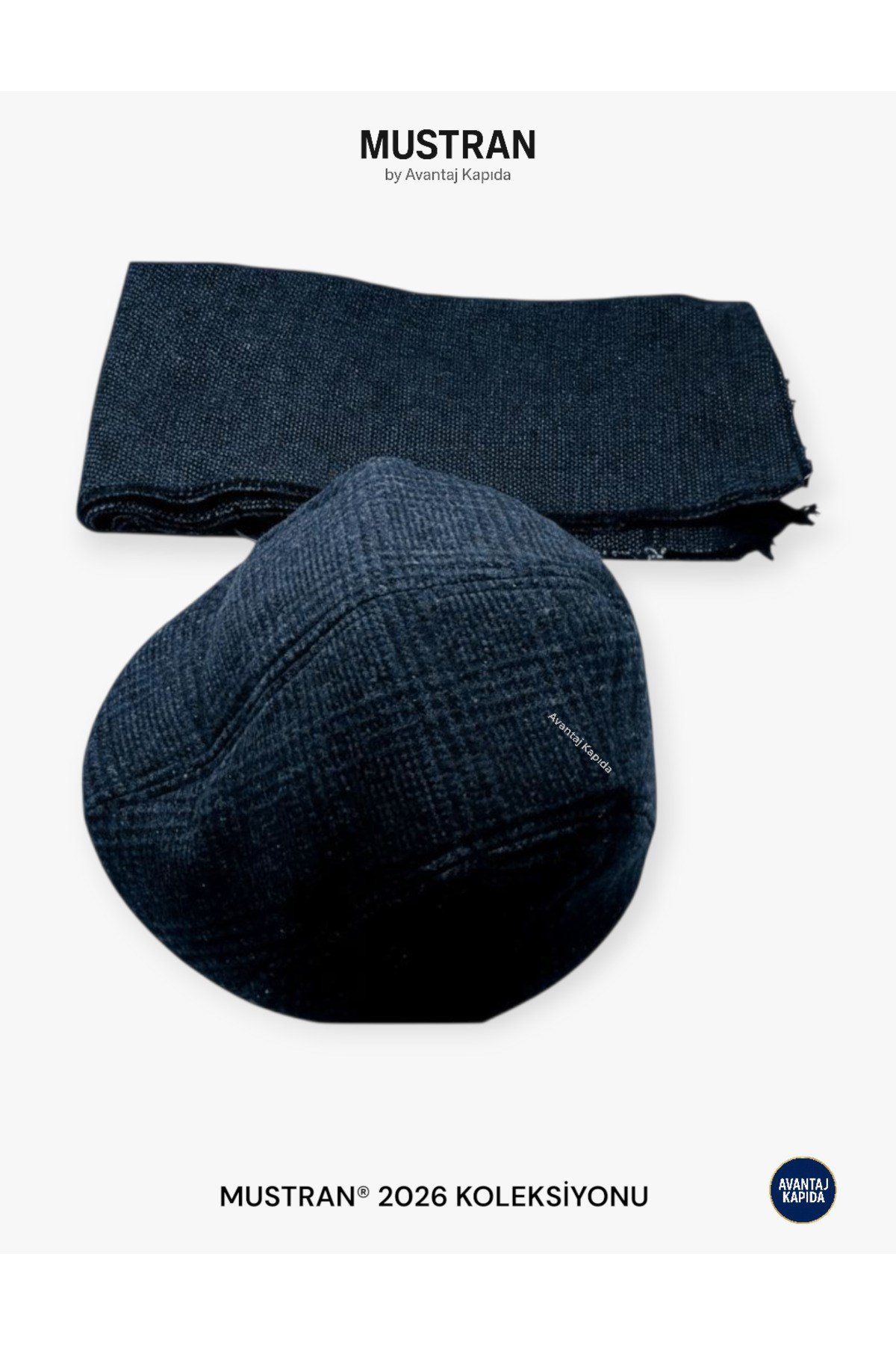 Kasket Şapka ve Triko Atkı 2’li Kışlık Set | Unisex Kulak Korumalı Sıcak Tutucu Örgü Takım