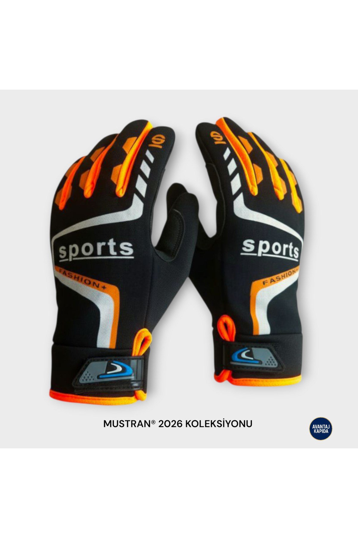 Kaydırmaz Avuç İçi ATV Scooter Bisiklet Eldiveni | Rüzgar Korumalı L-XL Uyumlu Spor Eldiven