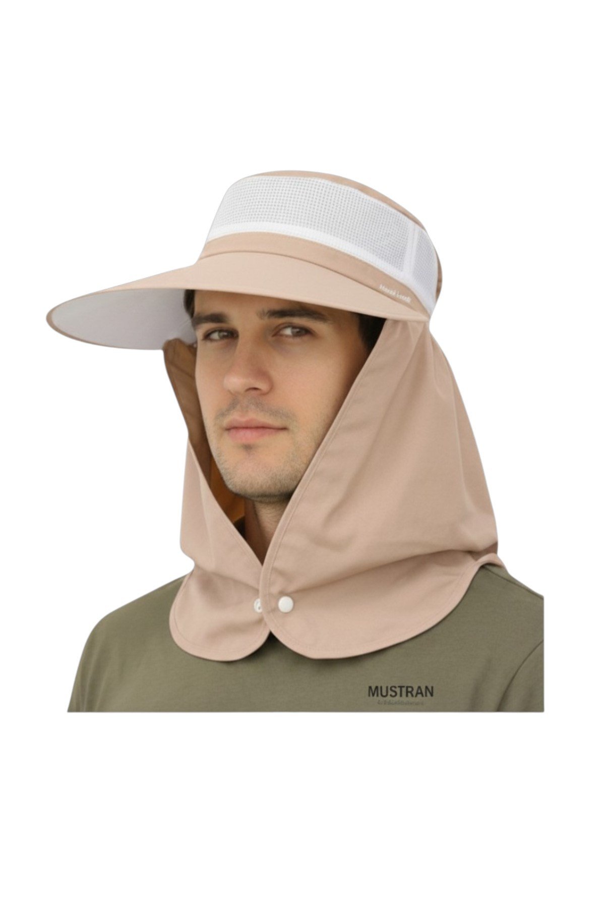 Yazlık Hafif İnce Kumaş Geniş Siperli Enseli Güneş Şapkası Unisex Outdoor Safari Balıkçı