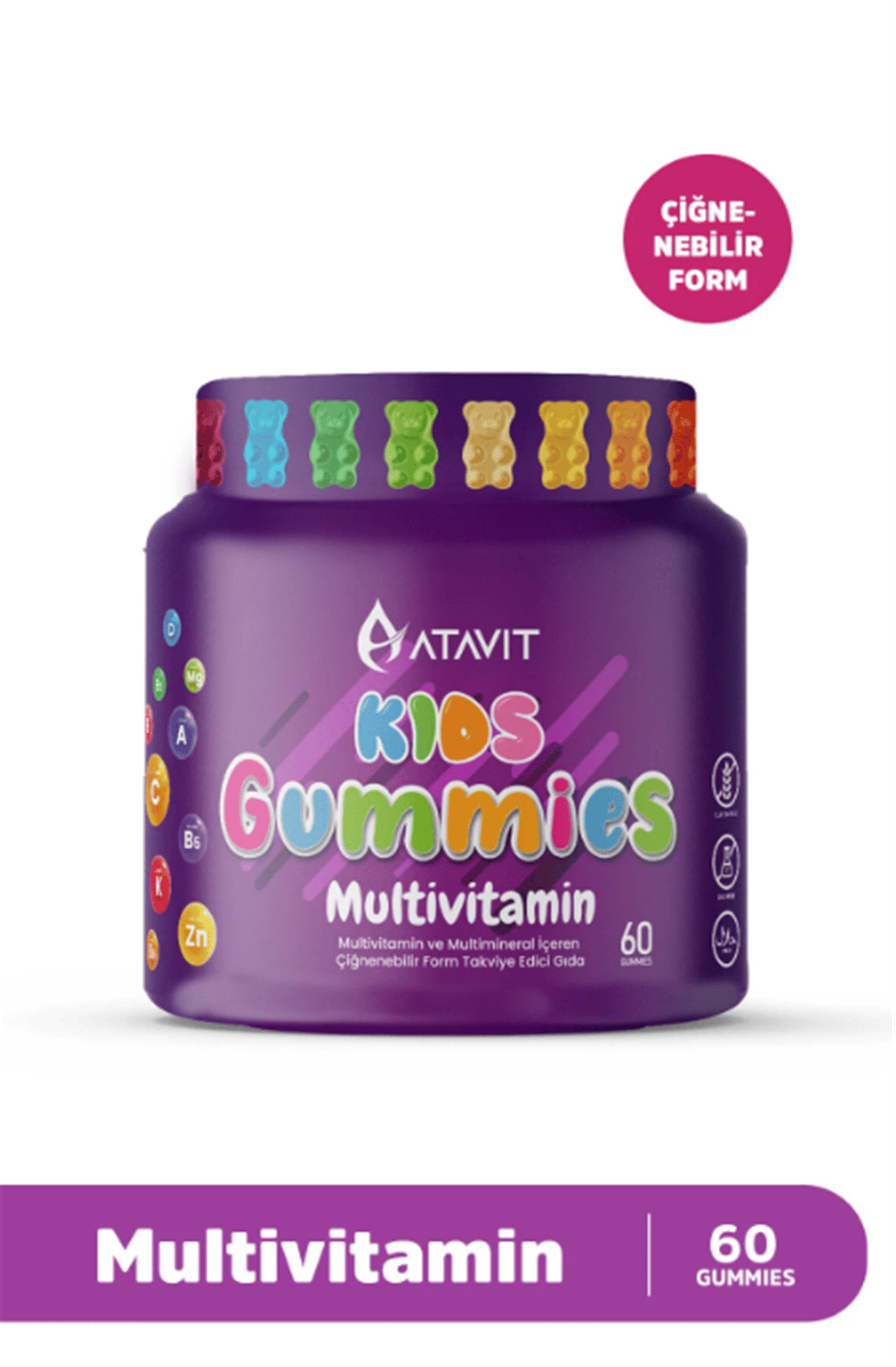 Atavit Kids Multivitamin 60 Gummies