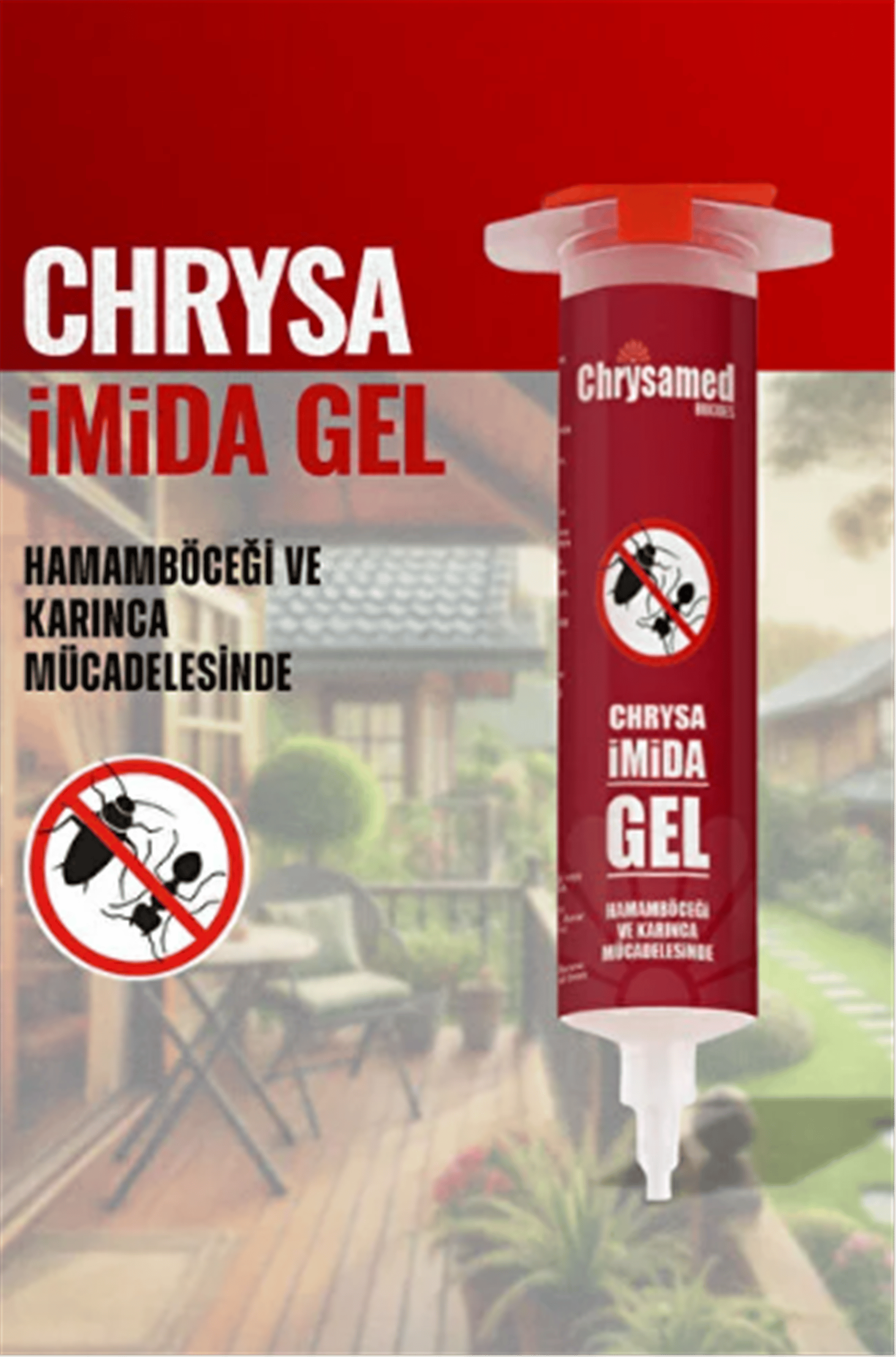 Chrysamed Hamam Böceği Jeli 35 gr