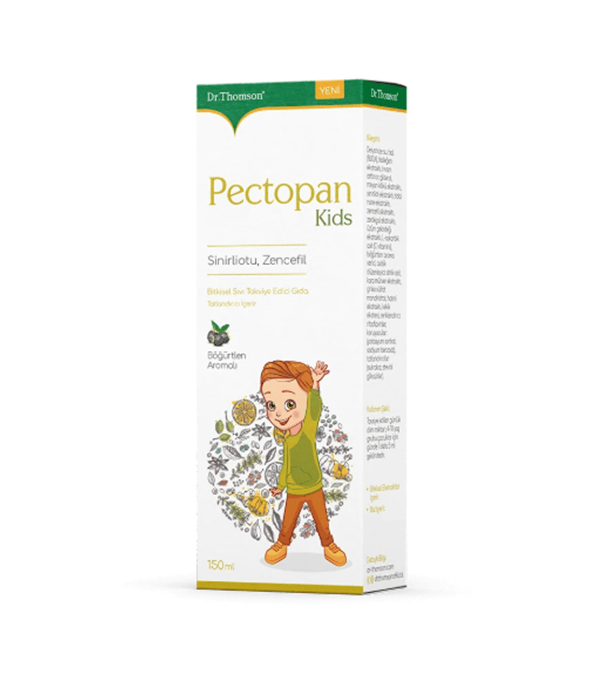 Dr. Thomson Pectopan Kids Öksürük Şurubu 150 ml