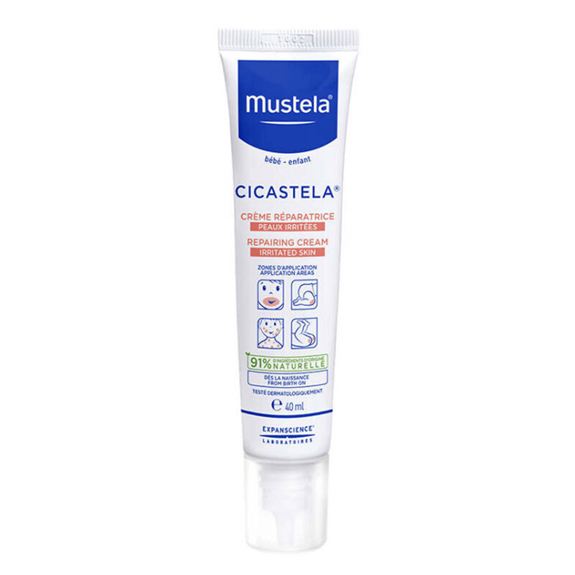 Mustela Cicastela Onarıcı Bakım Kremi 40 ml