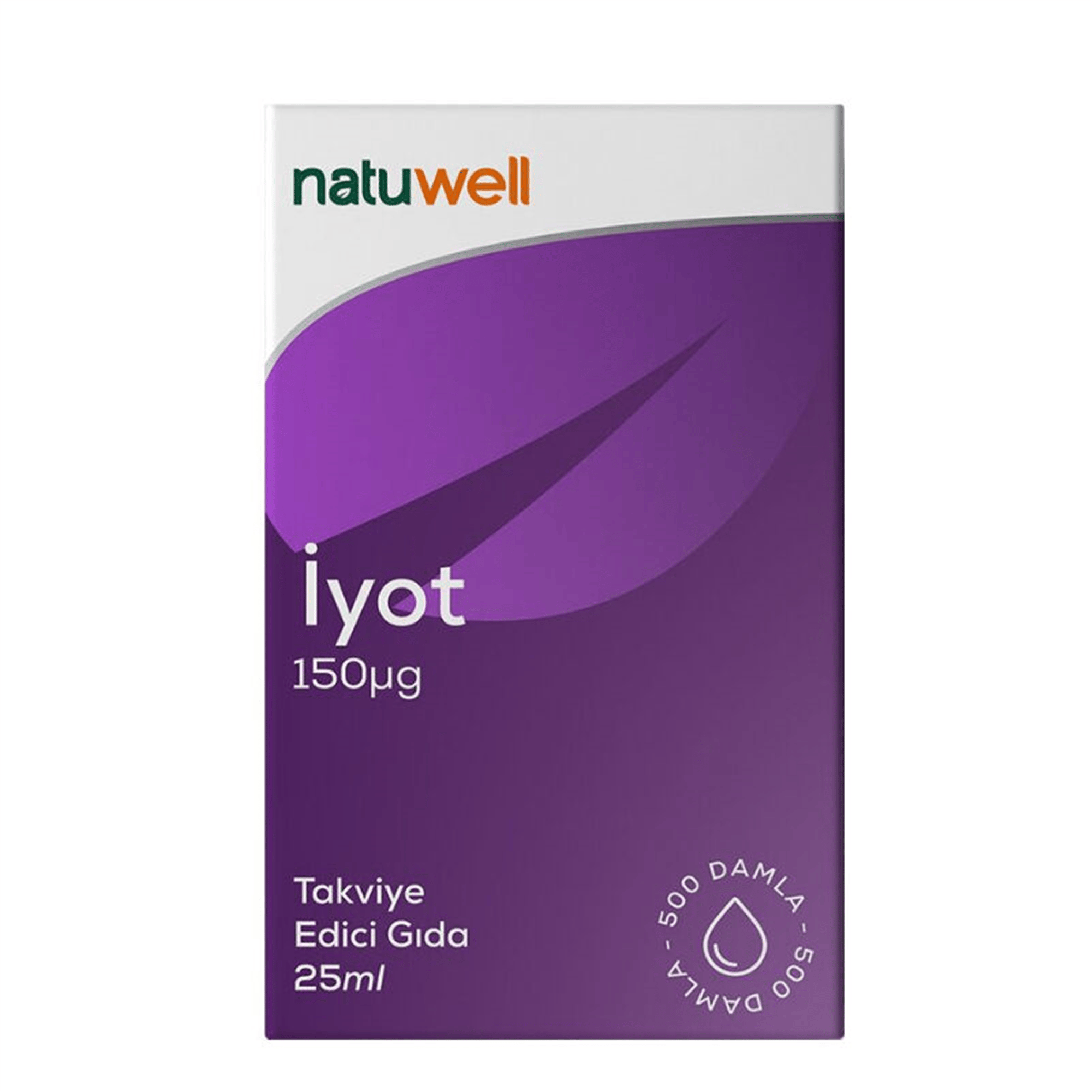 Natuwell İyot Damla 150 mcg 25 ml