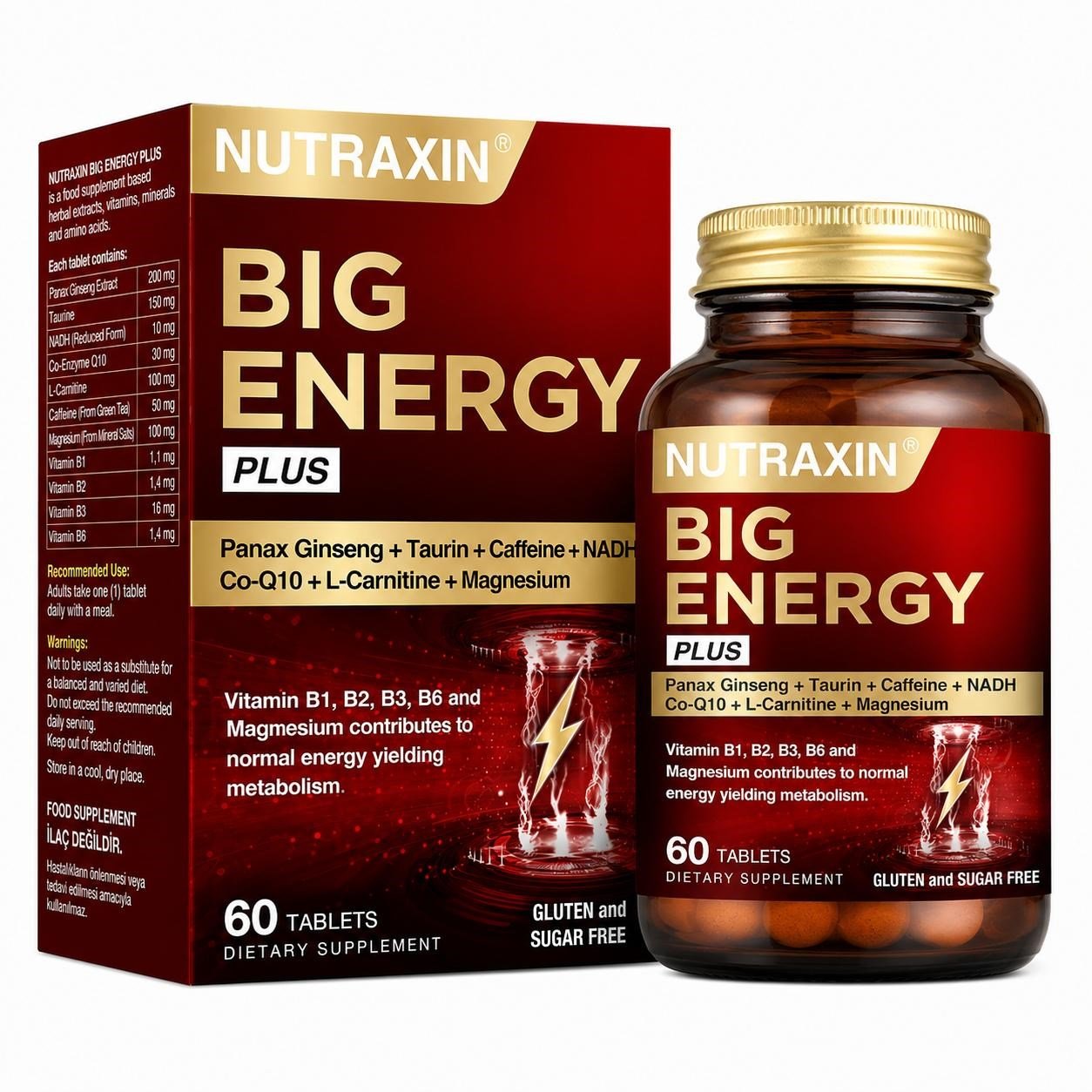 Nutraxin Big Energy Plus 60 Tablet