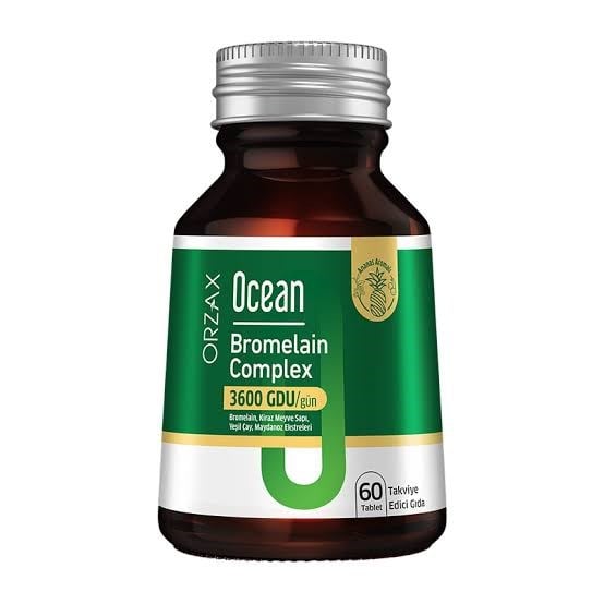 Ocean Bromelain Complex 60 Tablet - Kutusuz