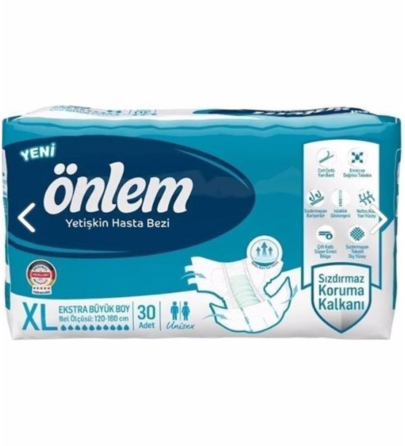 Önlem Hasta Bezi xLarge 30'lu