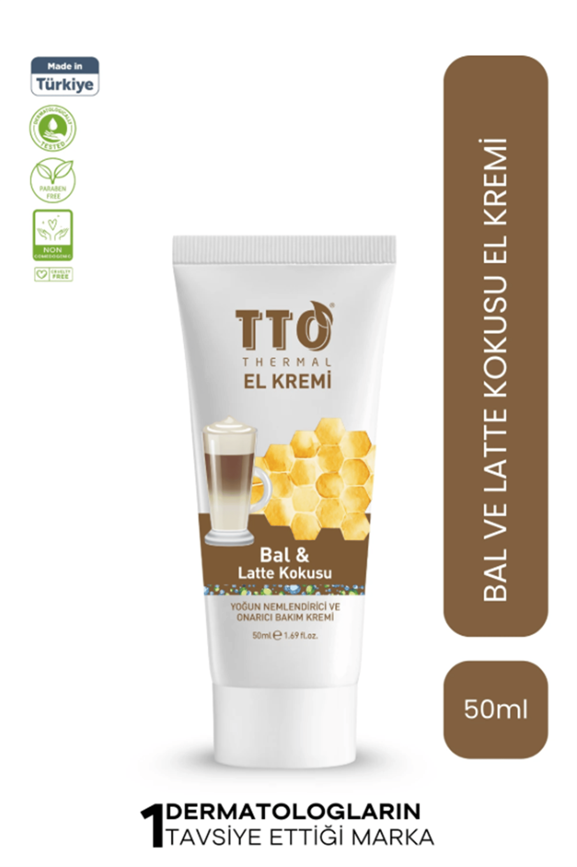 TTO THERMAL EL KREMİ LATTE & BAL KOKUSU