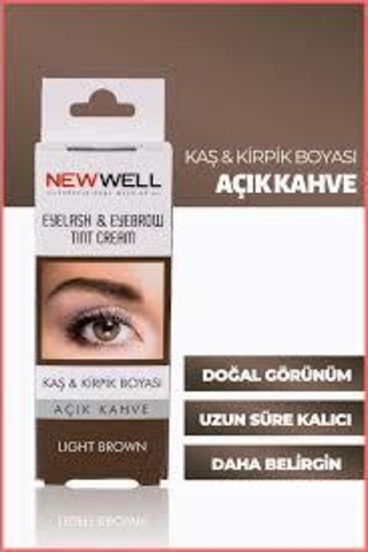 Kaş & Kiprik Boyası Açık kahve