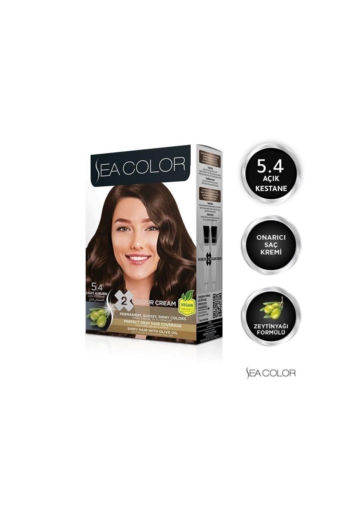 Kit Saç Boyası-5.4 Açık Kestane