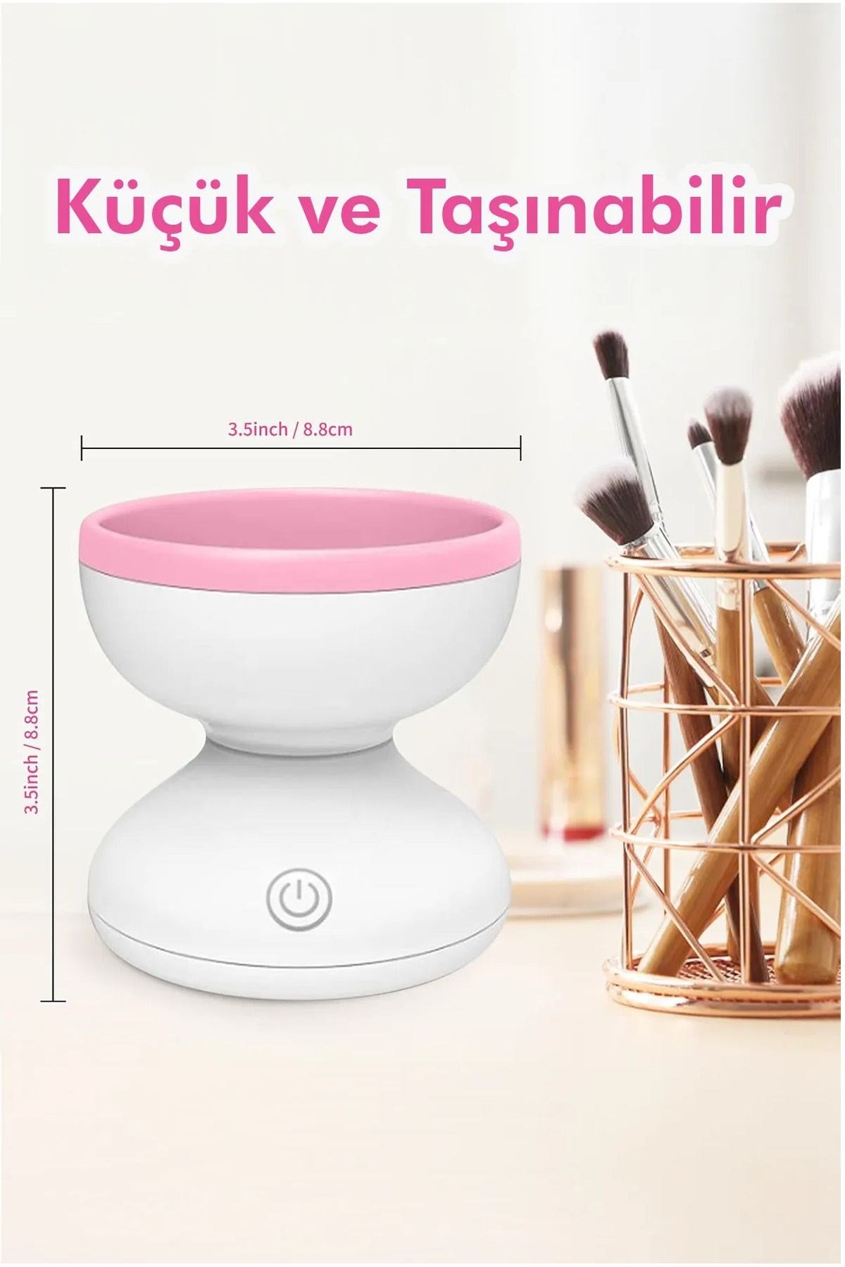 Makyaj Fırçası  otomatik Yıkama Makinesi  USB Şarjlı, Pratik yıkama