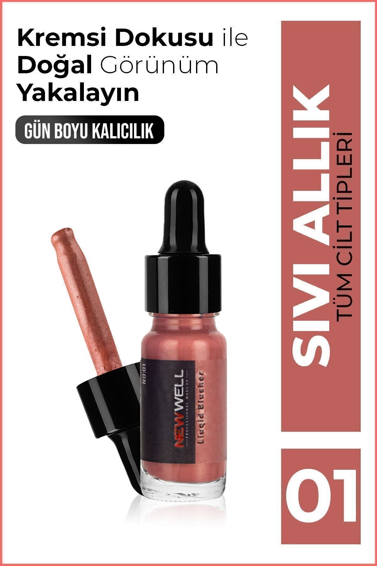 Sıvı Allık (sedefli) No01