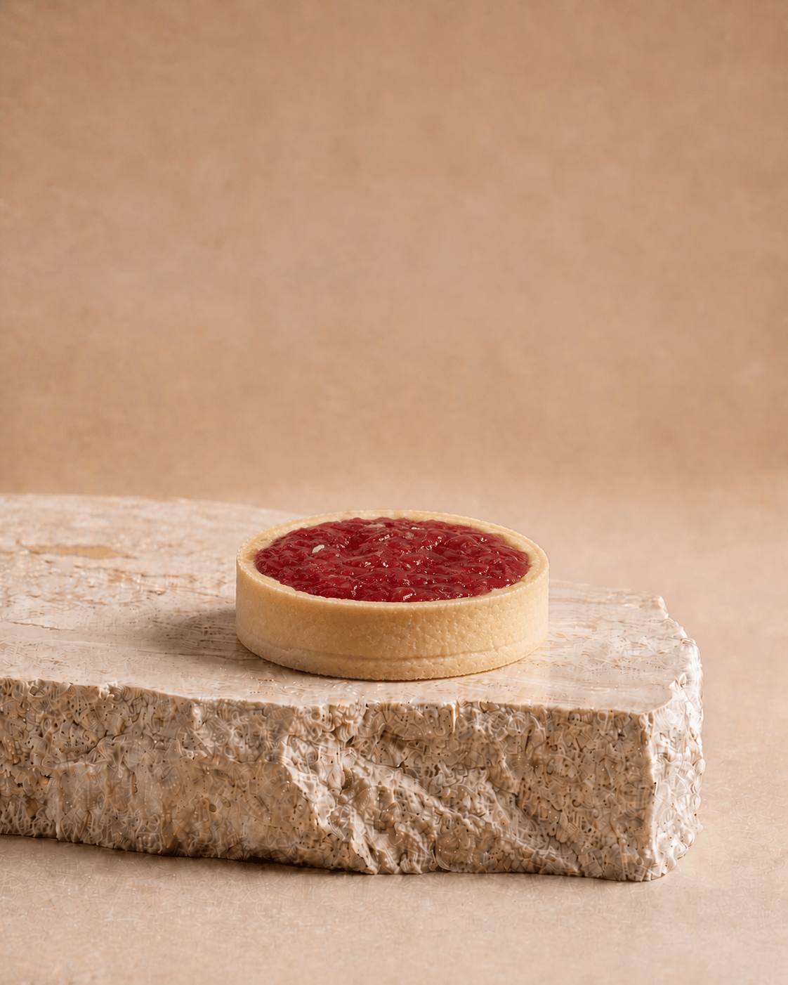 Çilekli Brûlée Tart