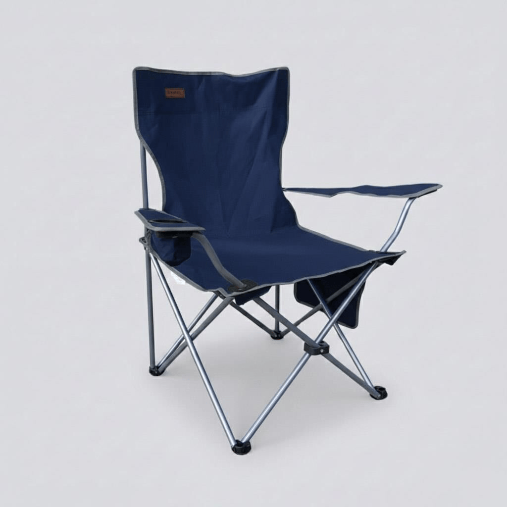 Madfox CampSeat X90 Katlanır Kamp Sandalyesi (Taşıma Çantalı)/Blue/Green/NavyBlue