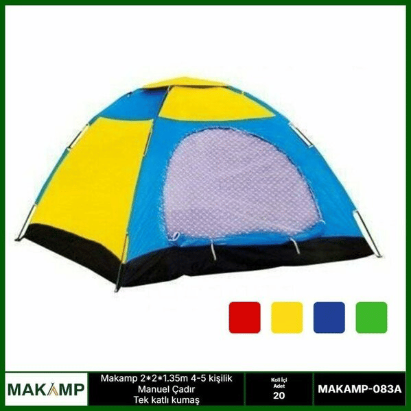 MAKAMP ÇADIR 4-5 KİŞİLİK MANUEL 083A