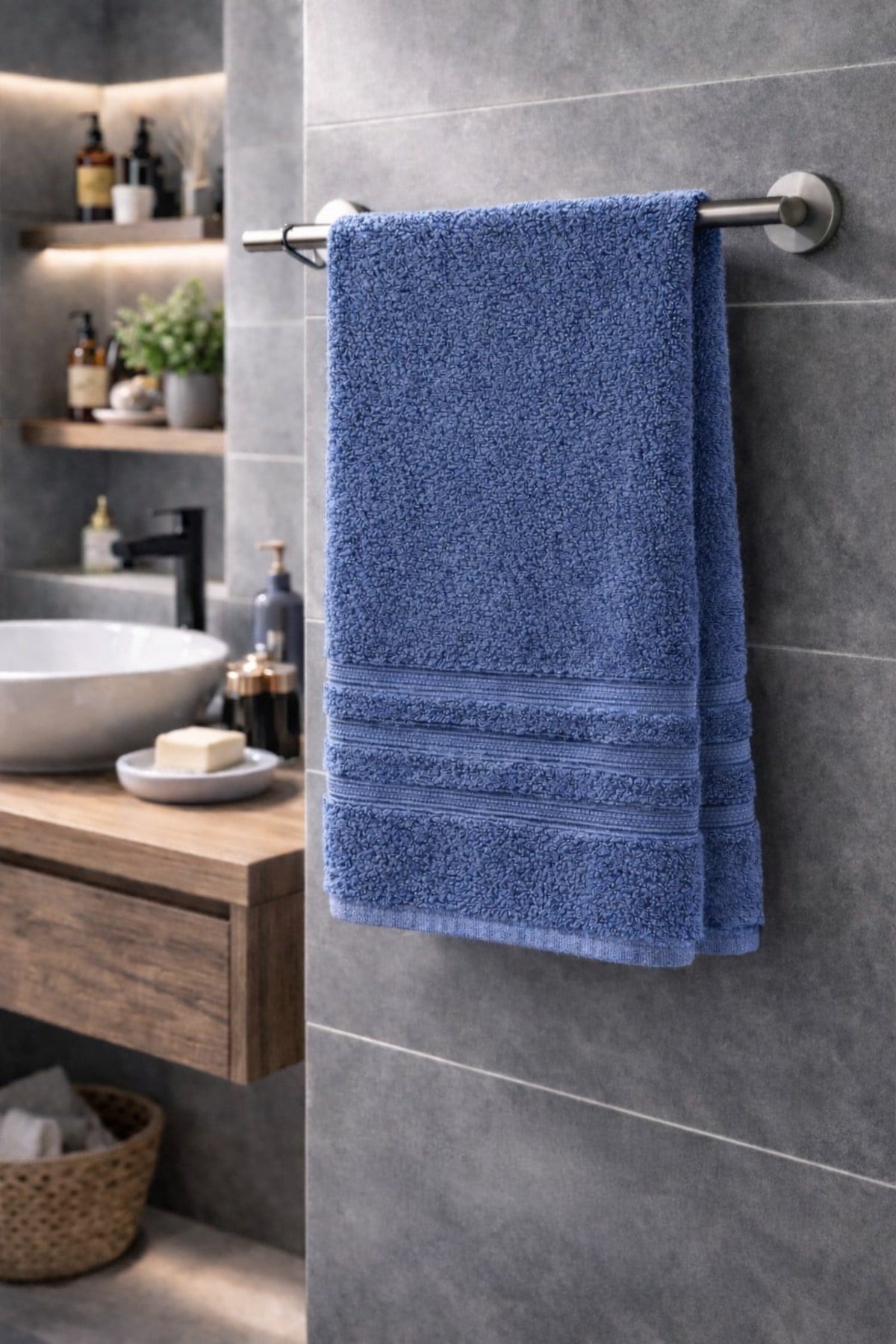 %100 Pamuk 90x150 cm Banyo Havlusu | Ultra Yumuşak | Güçlü Emici | Günlük Kullanım & Çeyizlik