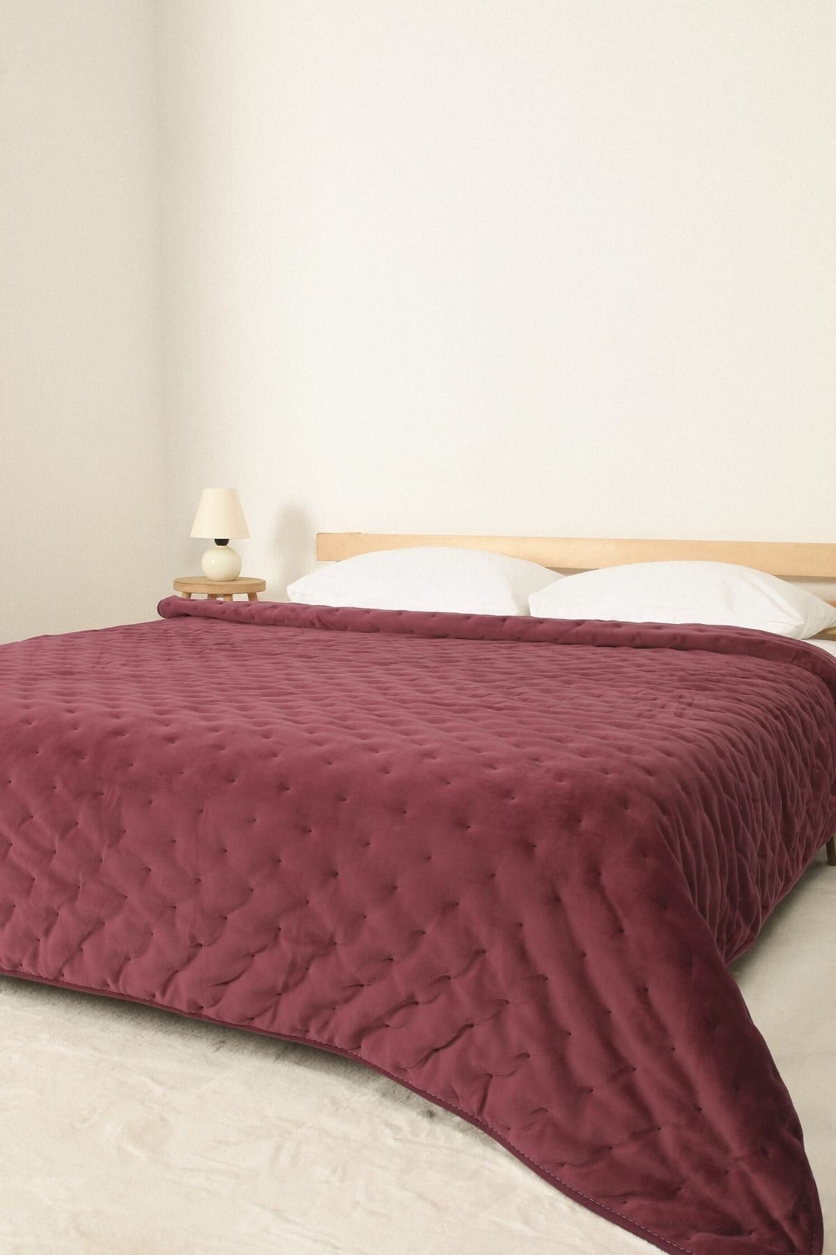 Aksu Micro Soft Punto Çift Kişilik Yorgan - Pembe