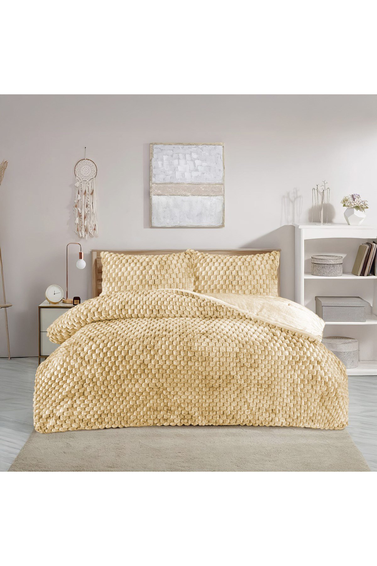 Comforter Çift Kişilik Yorgan Set Ella Oranj