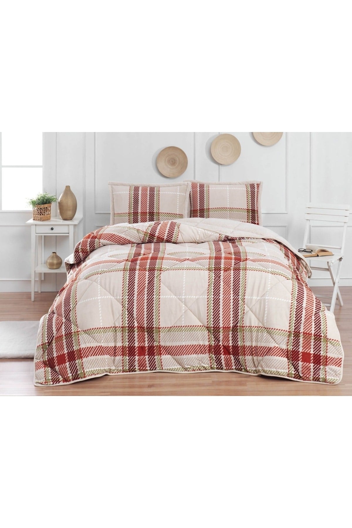 Comforter Tek Kişilik Yorgan Seti - Anna Yeşil