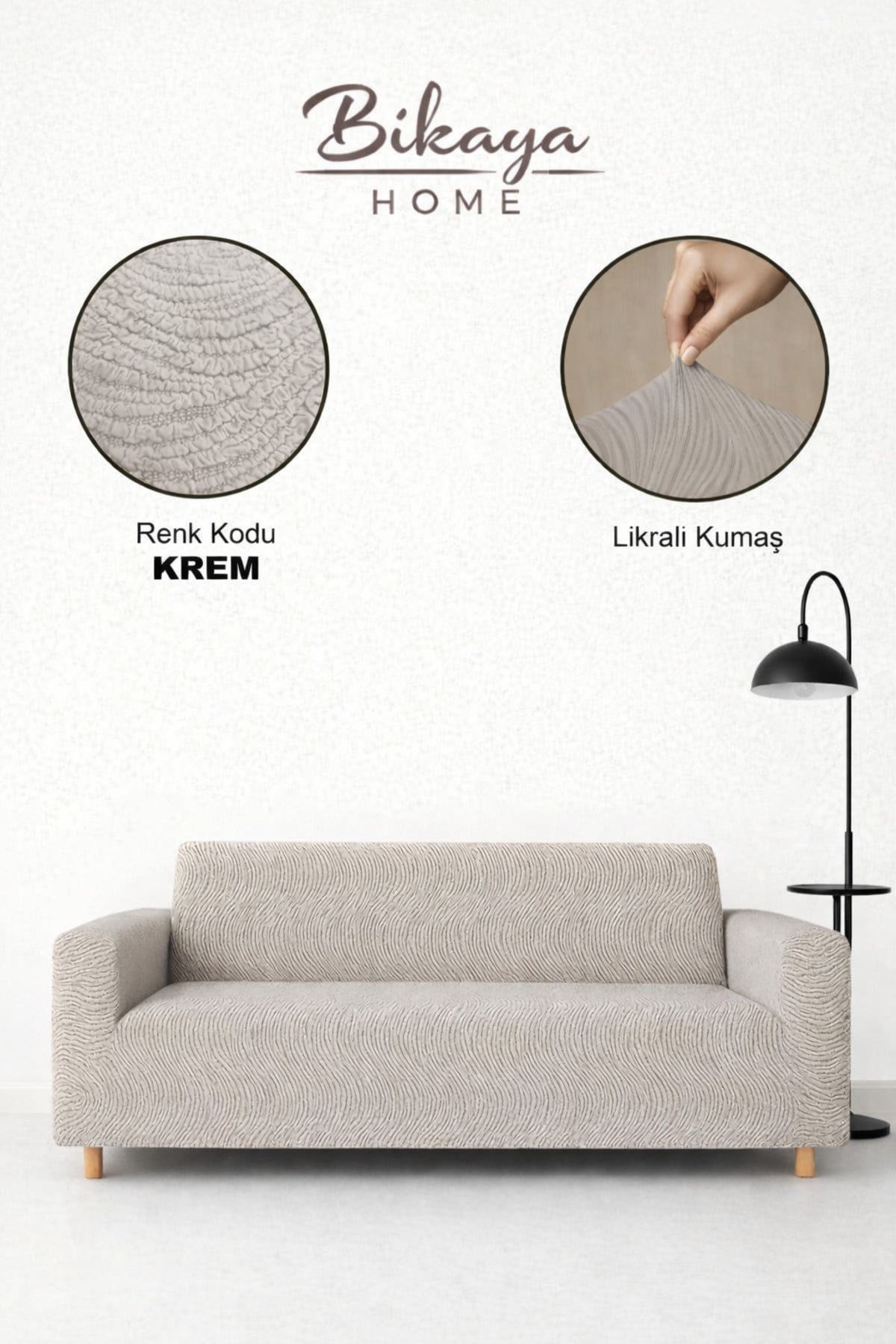 Maksi Strech Su Yolu Koltuk Örtüsü | 3+3+1+1 Oturma Grubu | Lastikli & Likralı | Yıkanabilir